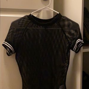 See through body suit